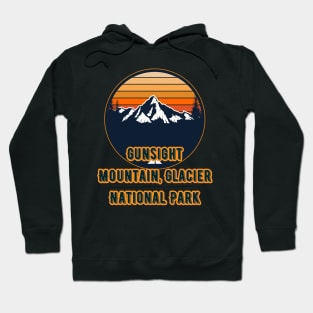 Gunsight Mountain, Glacier National Park Hoodie